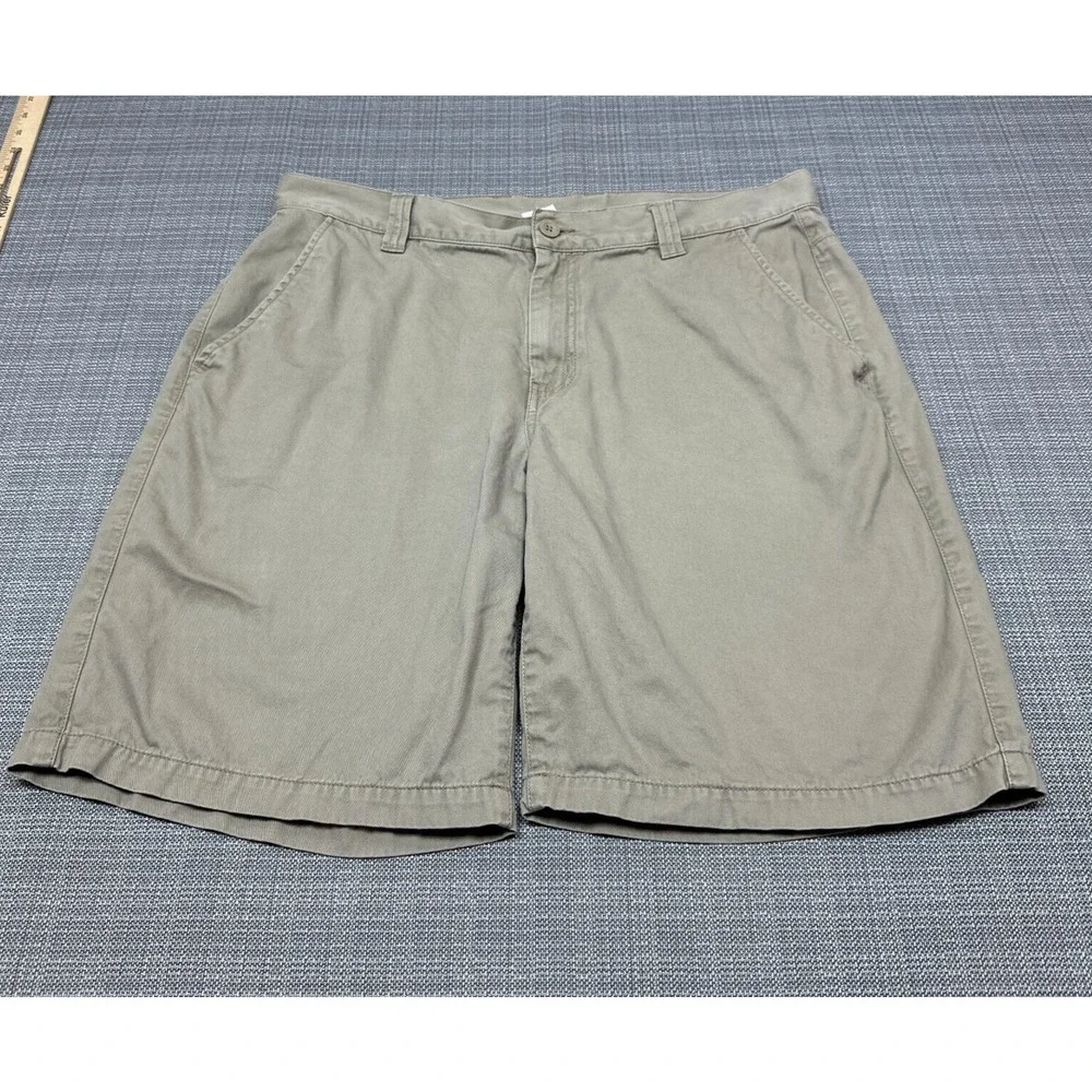 The North Face Shorts Mens 38‎ Khaki Outdoor Camping Hiking Casual